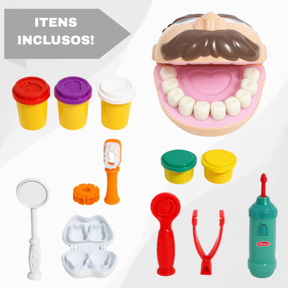 Massinha modelar dentista