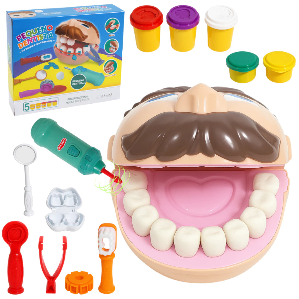 Massinha modelar dentista