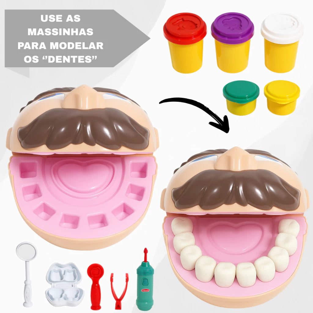 Massinha modelar dentista