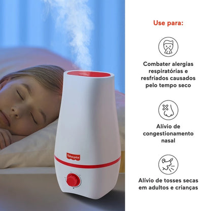 Umidificador de Ar Ultrassônico Fisher Price