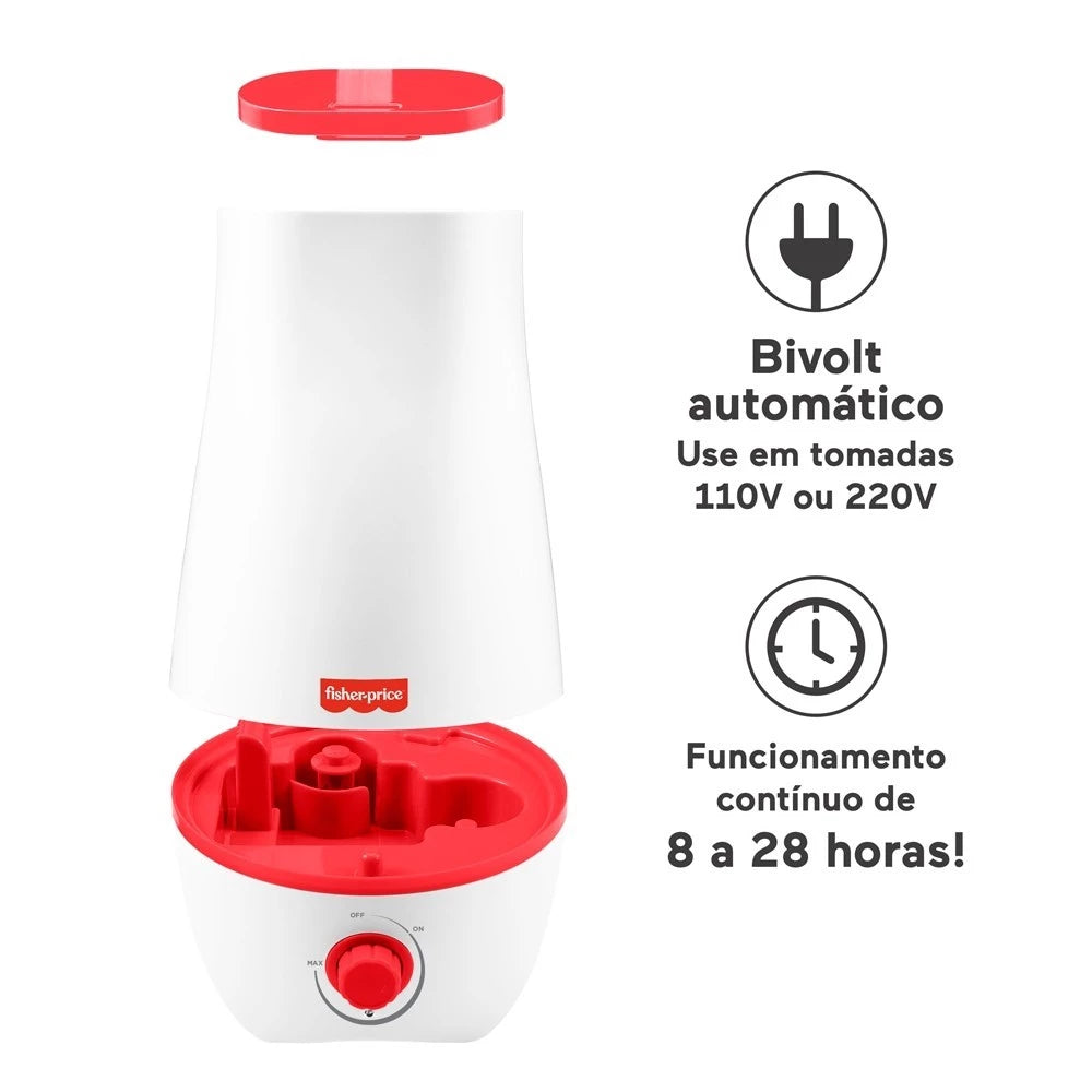 Umidificador de Ar Ultrassônico Fisher Price